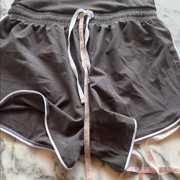 Fabletics Sport Short Onesie Charcoal Romper Women’s size Medium. - Picture 11 of 16